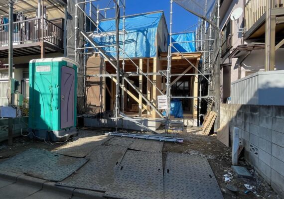 お客様邸上棟しました(∩´∀｀)∩