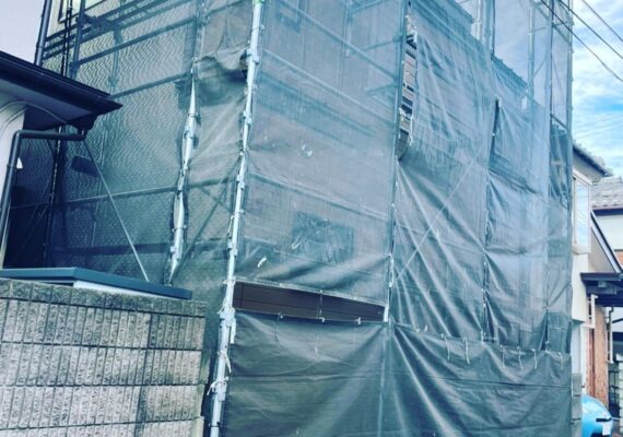 建築中のお客様邸*\(^o^)/*