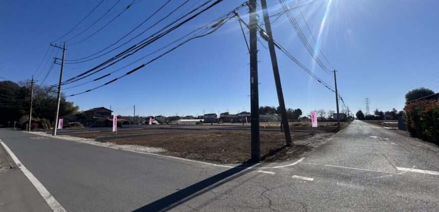 日高市旭ヶ丘売地5棟