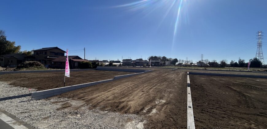 日高市旭ヶ丘売地5棟