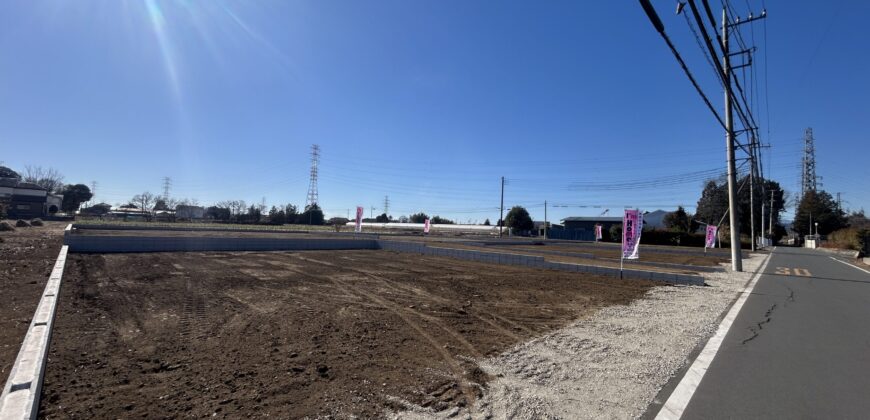 日高市旭ヶ丘売地5棟