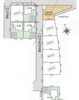 飯能市青木新築分譲住宅